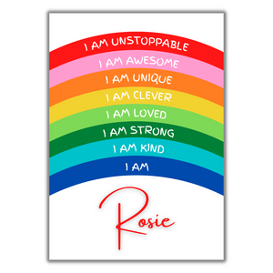I Am Unstoppable - Digital Personalised Print