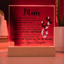 Laden Sie das Bild in den Galerie-Viewer, A Gift For Your Mom - Beautiful Plaque - I Am Because You Are