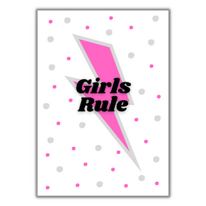 Girls Rule - Power Print