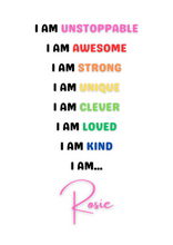 Load image into Gallery viewer, The Girl Power Affirmation Set - Digital Delivery