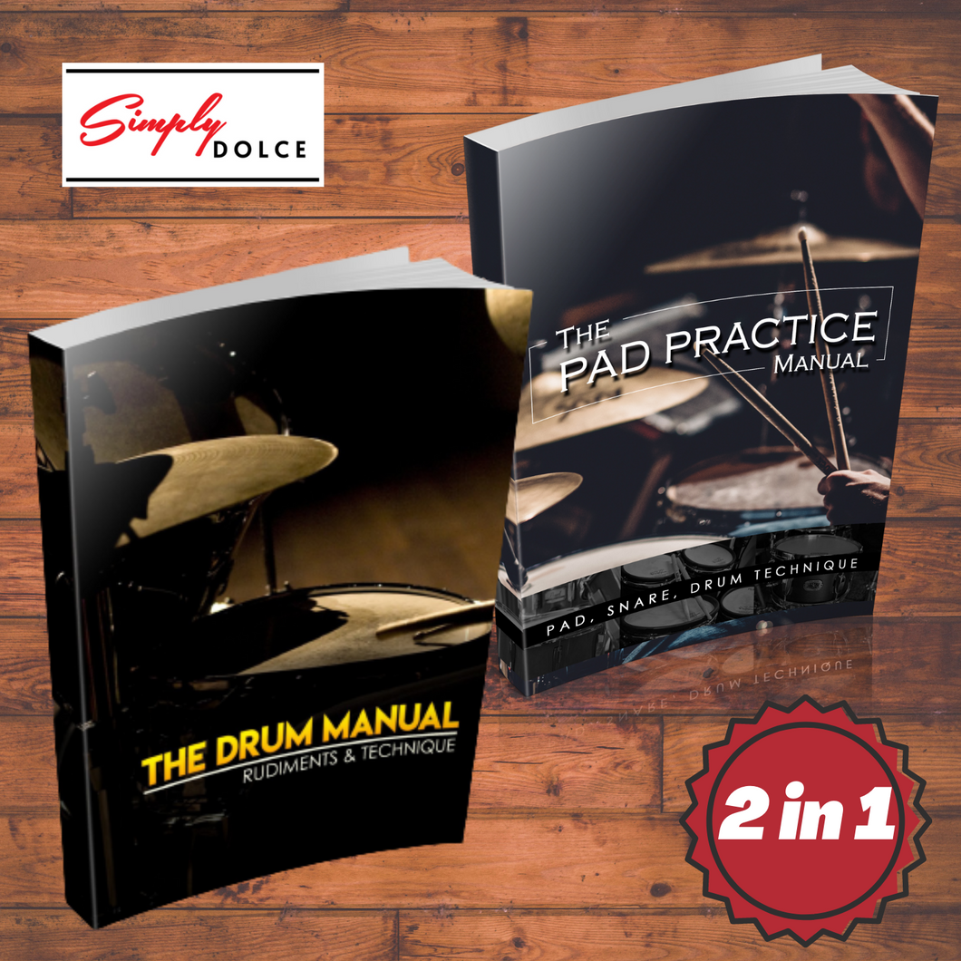 The Drum Manual & The Practice Pad Manual - Super Bundle!