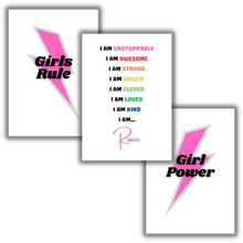 Charger l&#39;image dans la galerie, The Girl Power Affirmation Set - Digital Delivery