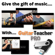 Afbeelding in Gallery-weergave laden, Guitar Teacher Pro - All Lessons on a USB