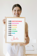 Load image into Gallery viewer, The Unstoppable Awesome Print - Positive Affirmation