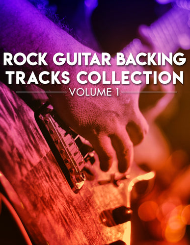 The Rock Guitar Backing Tracks Collection - MP3 Download